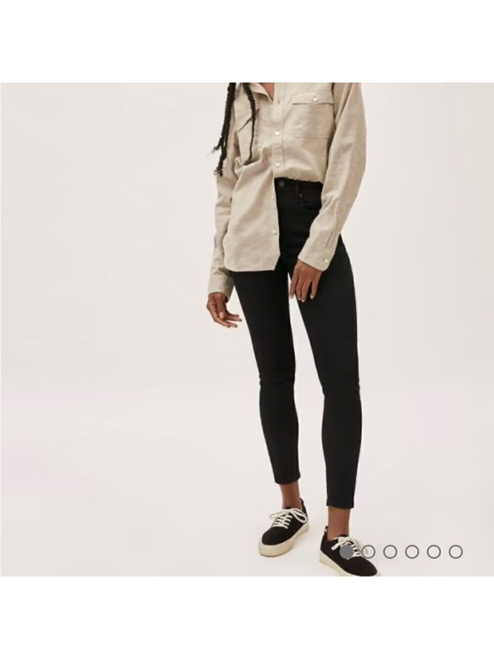 Everlane Authentic High Rise Stretch Skinny Jeans